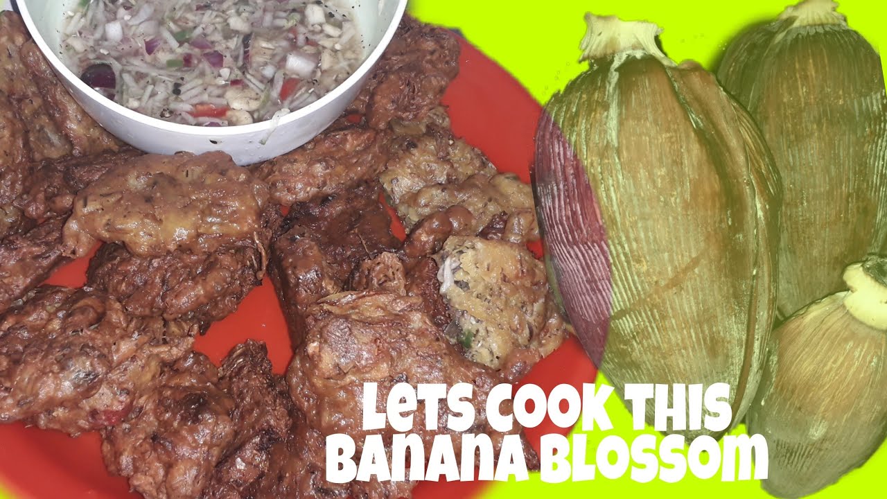 FOOD RECIPES//BANANA BLOSSOM PATTIES shorts YouTube