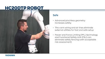 Yaskawa Motoman HC20DTP - Direct Teach, Plug and Play Collaborative Robot