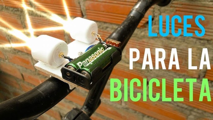 Cómo hacer luces caseras para bicicleta - 5 pasos