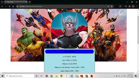 Super hero hunter html css javascript Codingnija project