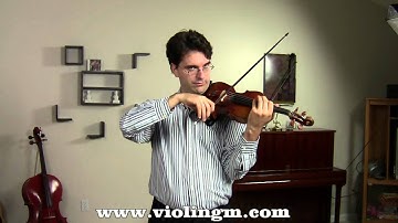 Vibrating Harmonics on the Violin - Advanced Violin Lessons