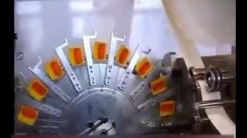 Tea bag packing machine  materials loading video tea making machine video