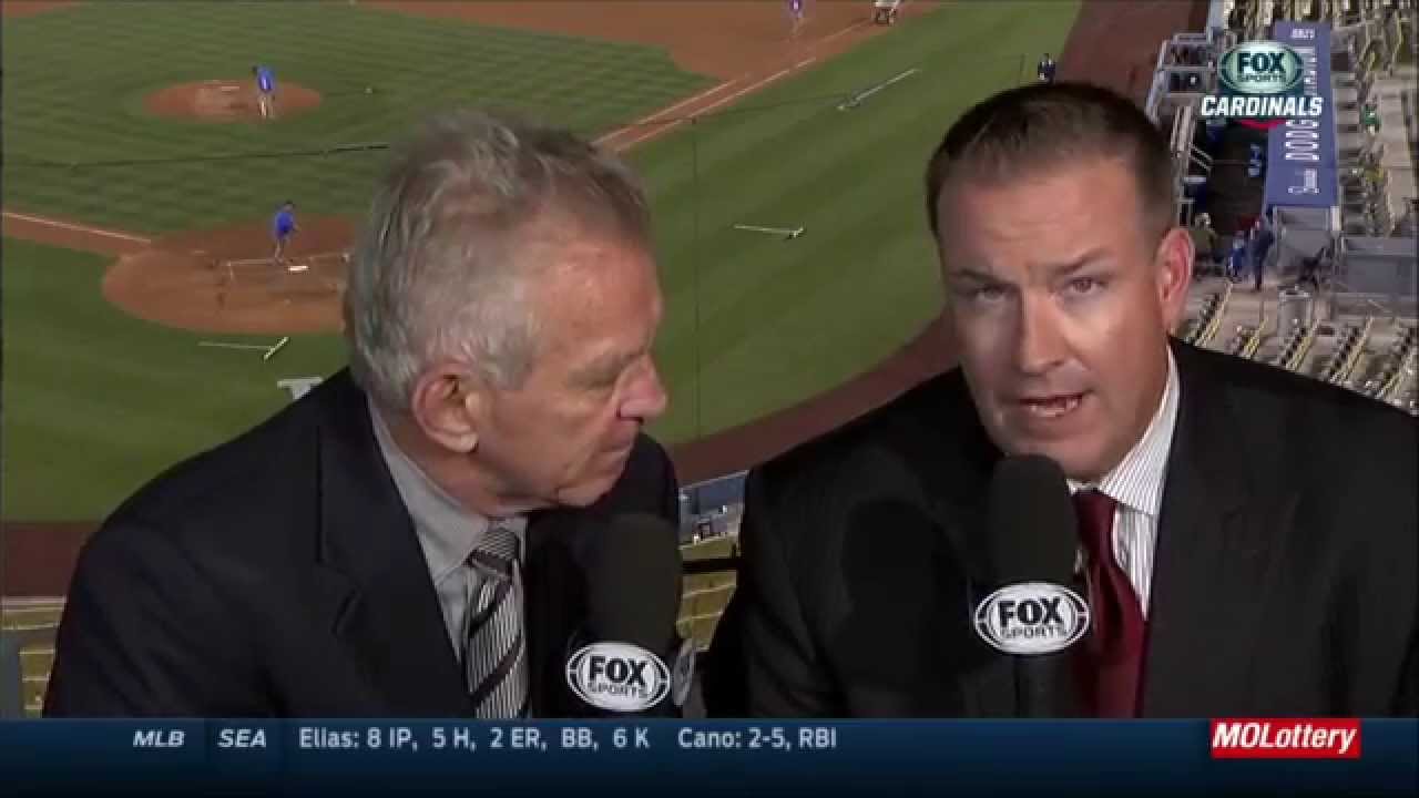 View from the booth: Tim McCarver and Dan McLaughlin in LA - YouTube