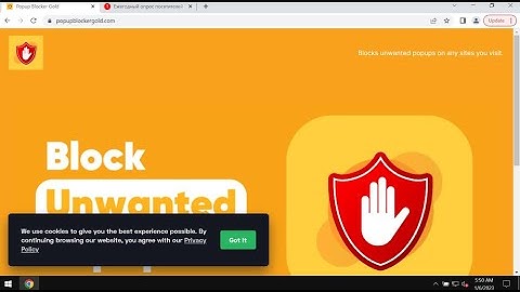Popup Blocker Gold unwanted browser extension - how to remove?