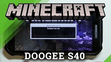 How Minecraft Works on DOOGEE S40 – Efficiency Test