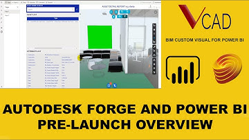 Power BI with Autodesk Forge integration - Vcad