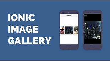 Building an Ionic Image Gallery With Zoom