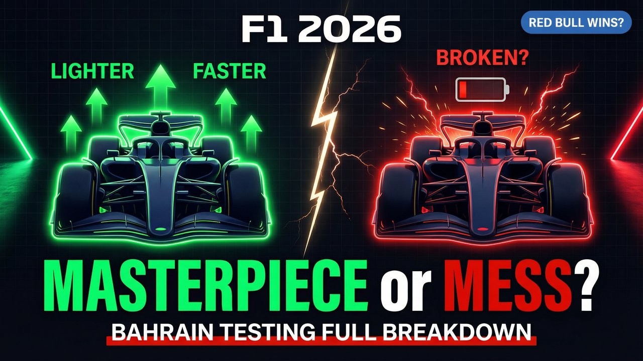 F1 2026 Bahrain Testing: Masterpiece or Mess? | Full Technical Breakdown