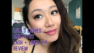 Beauty Review: Lola’s Lashes Amethyst Magnetic Eyelashes