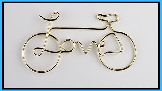 Celebrity Love Bike Wire Art Tutorial Wealth