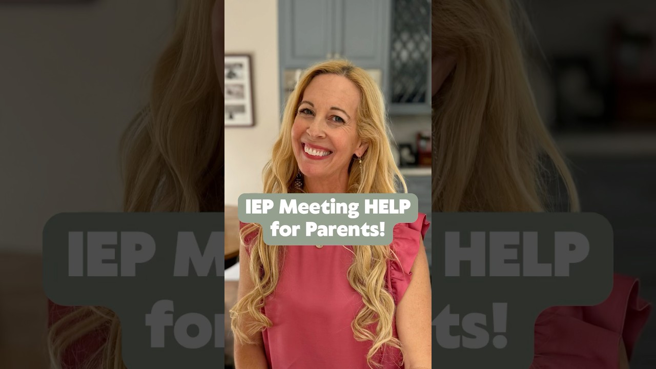 IEP Meeting HELP for Parents!