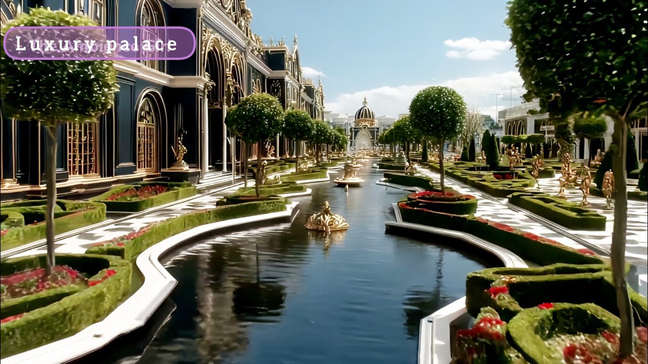 Внутри роскошного дворца мечты с архитектурой мечты и вневременным дизайном | Экскурсия по роскош...