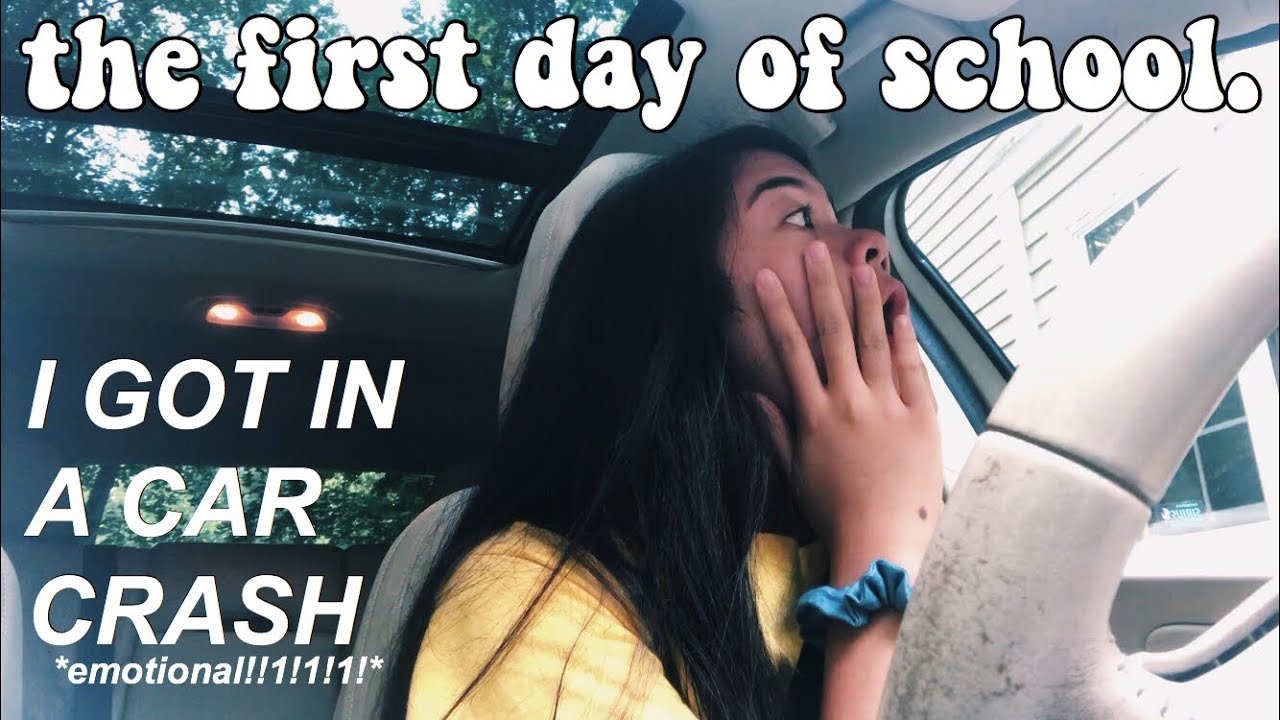 I GOT INTO A CAR ACCIDENT - YouTube