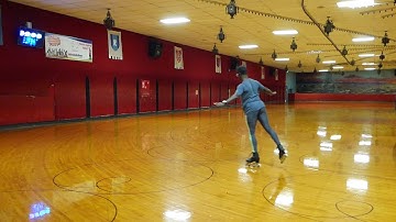 3 Turns On Roller Skates: Inlines Example