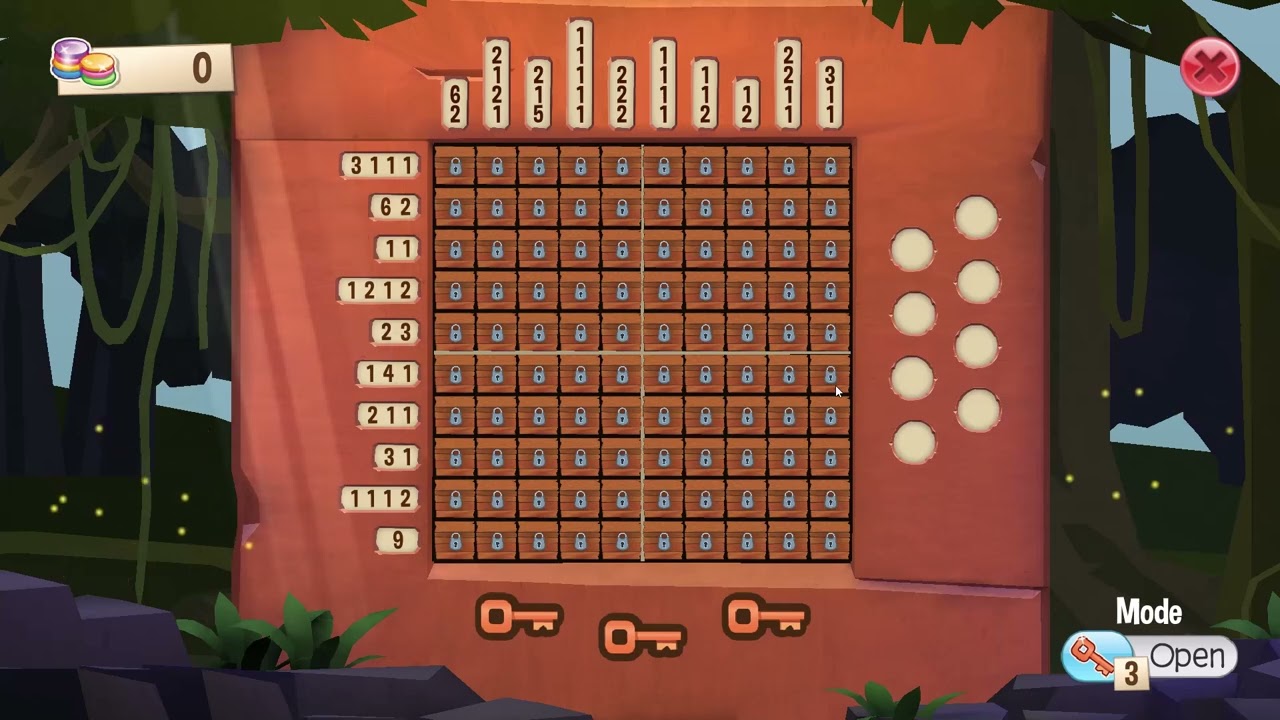 Animal Jam Nonogram. Day 1