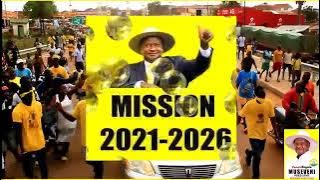 Lucky bosmic otim welcome HE Yoweri Kaguta Museveni to Kitgum.