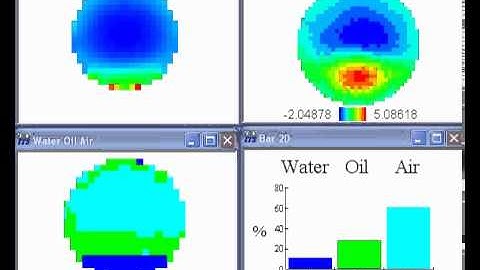 Visualize multiphase flows using tomography
