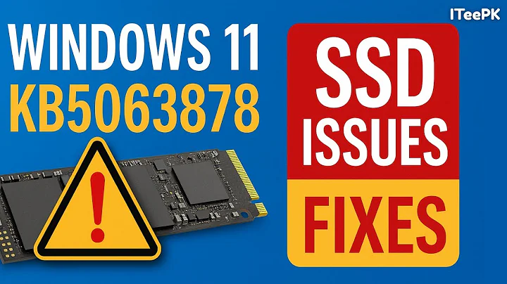 Windows 11 KB5063878 (24H2) SSD Issues FIXED | Data Loss, Rollback & Solutions Explained