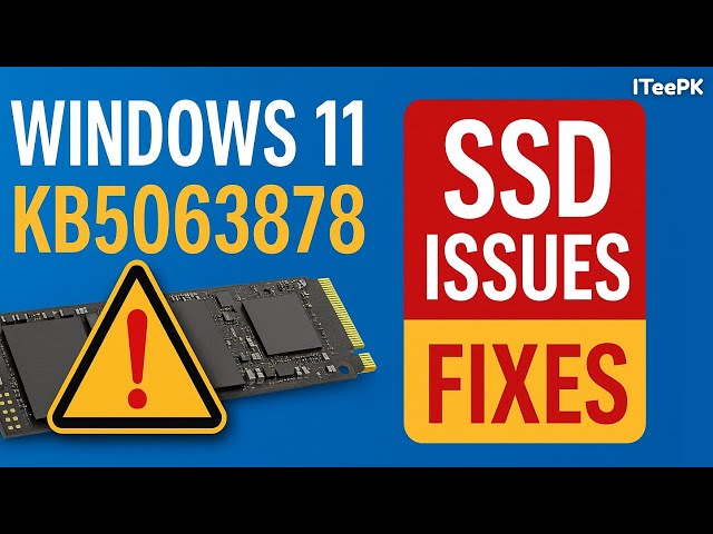 Windows 11 KB5063878 (24H2) SSD Issues FIXED | Data Loss