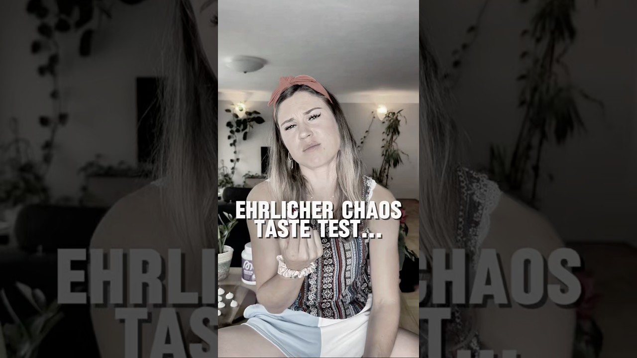 ⁣Meine EHRLICHE Meinung… *Chaos Taste Test*