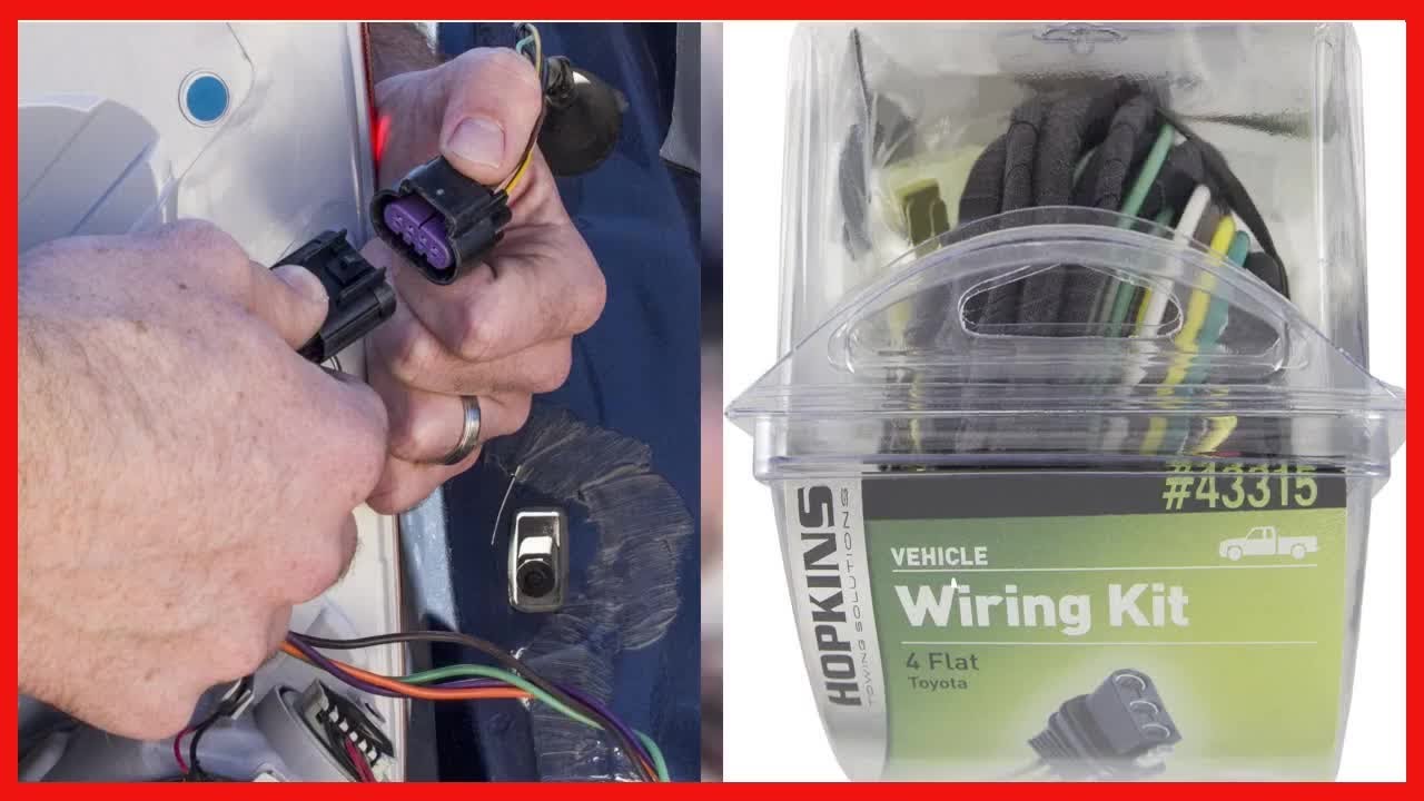 Great product - Hopkins 43315 Plug-In Simple Vehicle Wiring Kit - YouTube