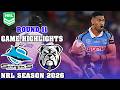 Cronulla Sharks vs Canterbury Bulldogs | Full Game Highlights | Round 11, NRL 2026