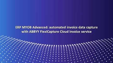 MYOB Advanced AP Automation