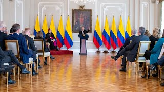 Palabras del Presidente Gustavo Petro en el saludo al cuerpo diplomático acreditado en Colombia