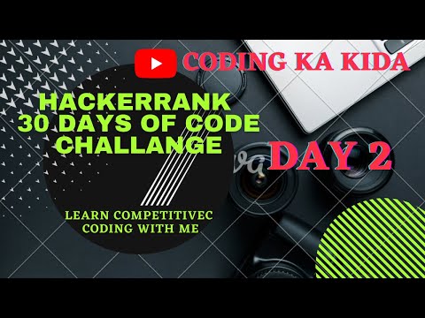 HACKERRANK 30 DAYS OF CODE | DAY  2 | OPERATORS | JAVA PROGRAMING