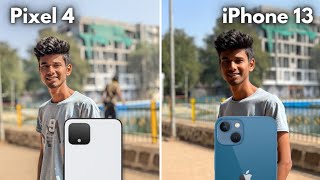 iPhone 13 vs Pixel 4 Camera Comparison 😍