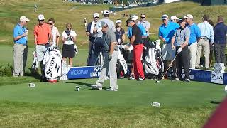 2015 PGA Championship (Whistling Straits) Tuesday Practice Round - Jonathan Byrd on 2nd Tee