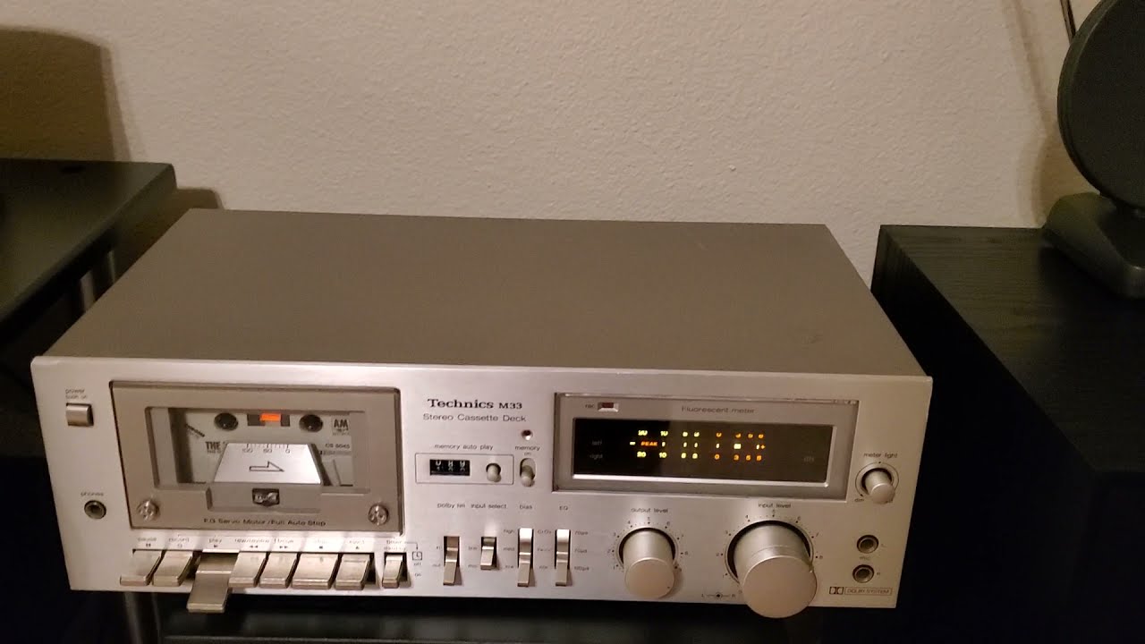 Technics RS-M33 Demo - YouTube