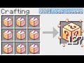 Minecraft UHC but crafting recipes are RANDOM... with 9,000 mods.