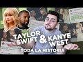 La historia de TAYLOR SWIFT y KANYE WEST