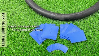 PAX Classic Nature Rubber Sheets/ Tube Repair Patches | Repair Process Tips