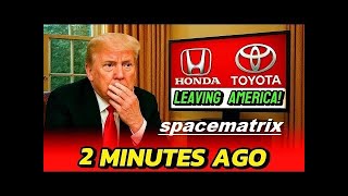 NO MORE JAPAN CARS! Trump GROWS NUTS as Toyota & Honda Bolt America Over Tariffs