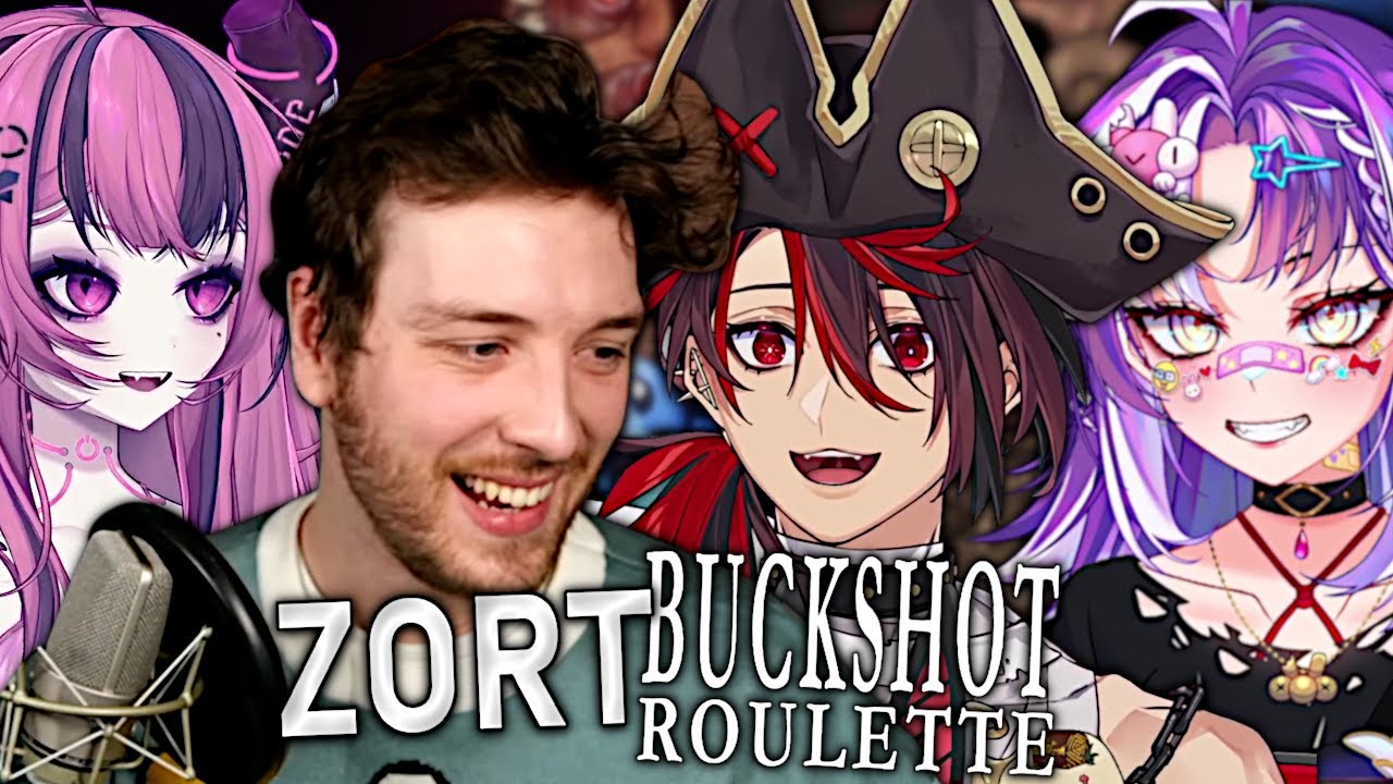 ZORT & BUCKSHOT ROULETTE With Ironmouse, Kuro & Michi!