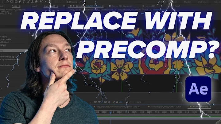 EASY AFTER EFFECTS TIP - Replace with Pre-Comp | WTF is After Effects???
