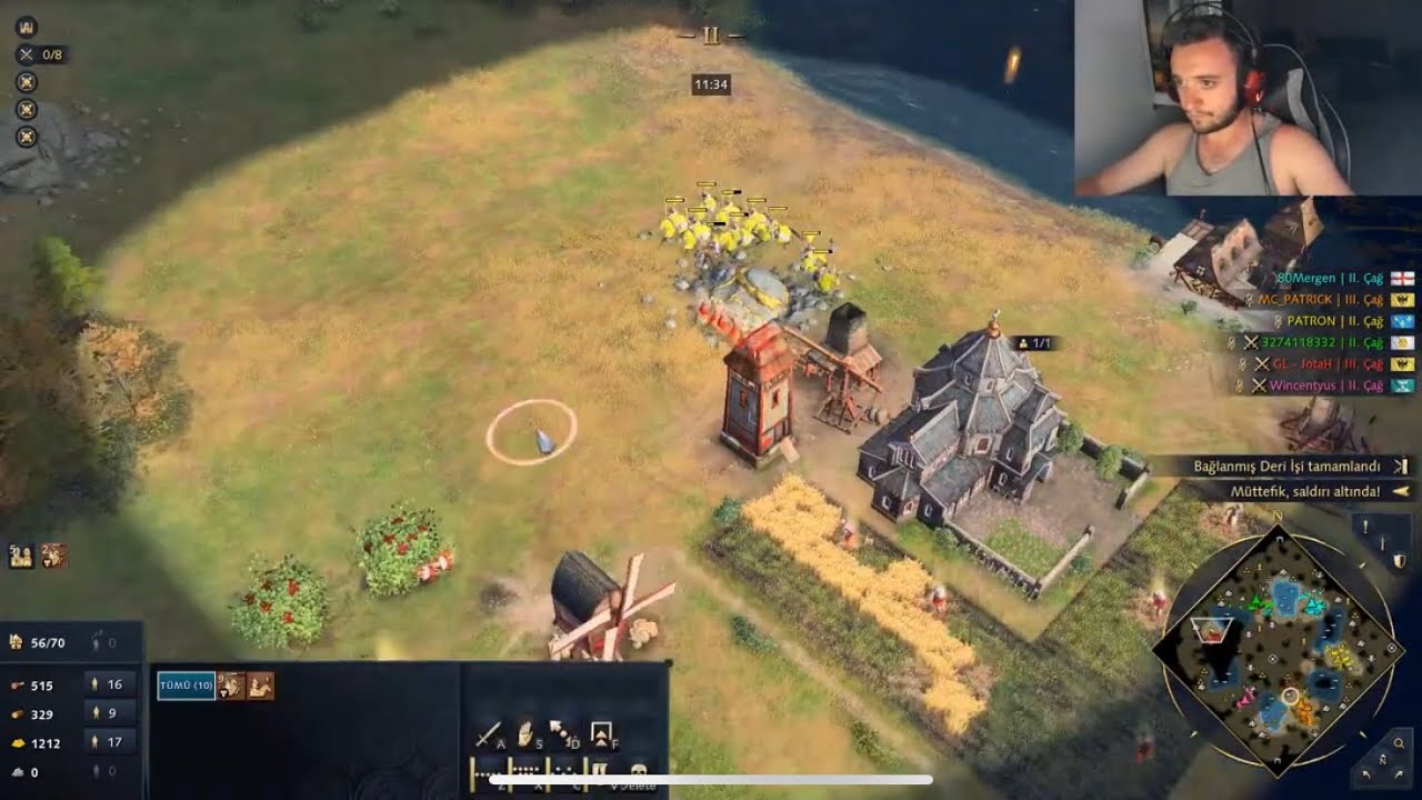 AGE OF EMPİRES 4 3v3 %100 WİN RATE RANKED #ageofempires #ageofempires4 ...