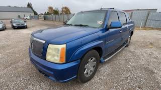 103947 2003 Cadillac Escalade EXT Sport Utility Truck