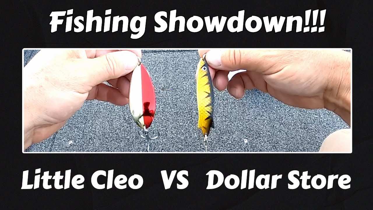 Dollar Store Lure vs Little Cleo! Fishing Showdown! YouTube