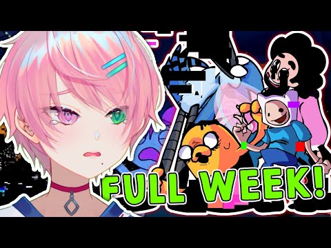 FULL WEEK OF THE PIBBY CORRUPTED MOD IN FRIDAY NIGHT FUNKIN!!