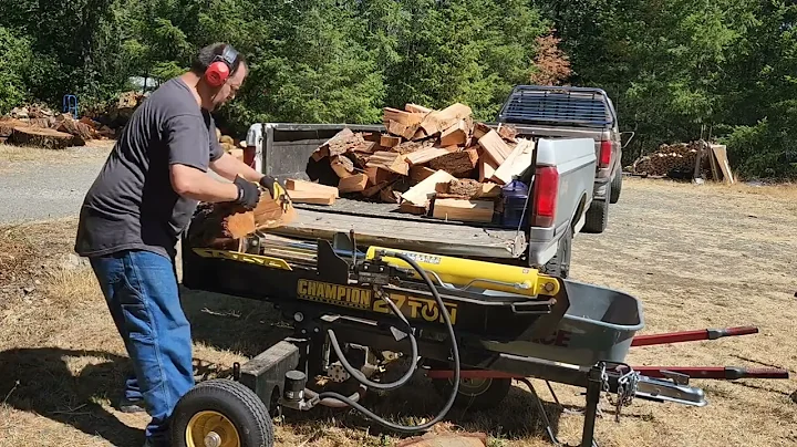 Loading Up Green Douglas Fir And a Moisture Meter ...