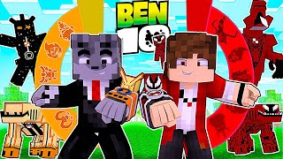 *NOVO* ADDON DE BEN 10 COM OMNITRIX KURAMA DO NARUTO, VENOM E CARNAGE NO MINECRAFT!