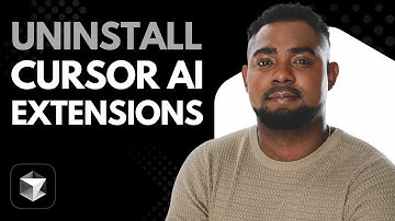 how to uninstall exrensions on cursor  ai