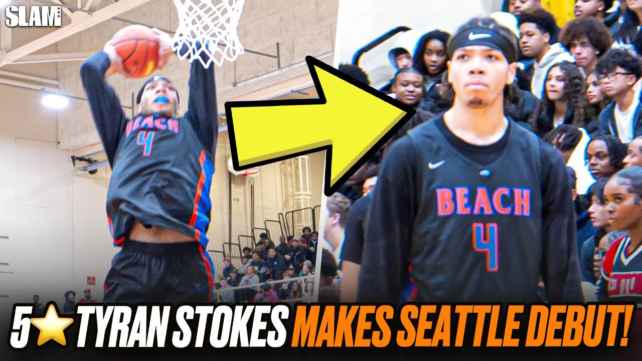 T. Stokes #1 Ranked Tyran Stokes Makes Debut in Seattle 🚨🤬 31 PTS | 8 REB | 6 STL ...