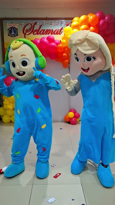 2 badut lucu joget geleng kepala #badut #badutlucu