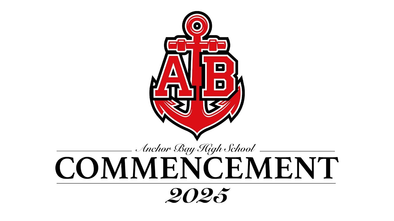 Anchor Bay High School Graduation 2025 - YouTube