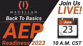 MHC Back to Basics Series: AEP Readiness Training 2023