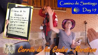【スペイン巡礼#19】巡ってきた不思議なノート * Carrion de los Condes → Moratinos